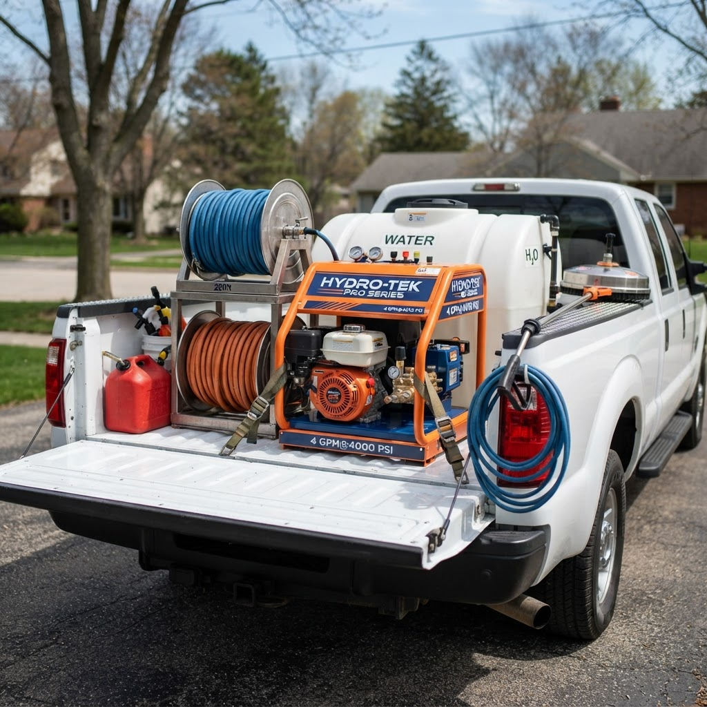 Prime Power Washing equipment and team